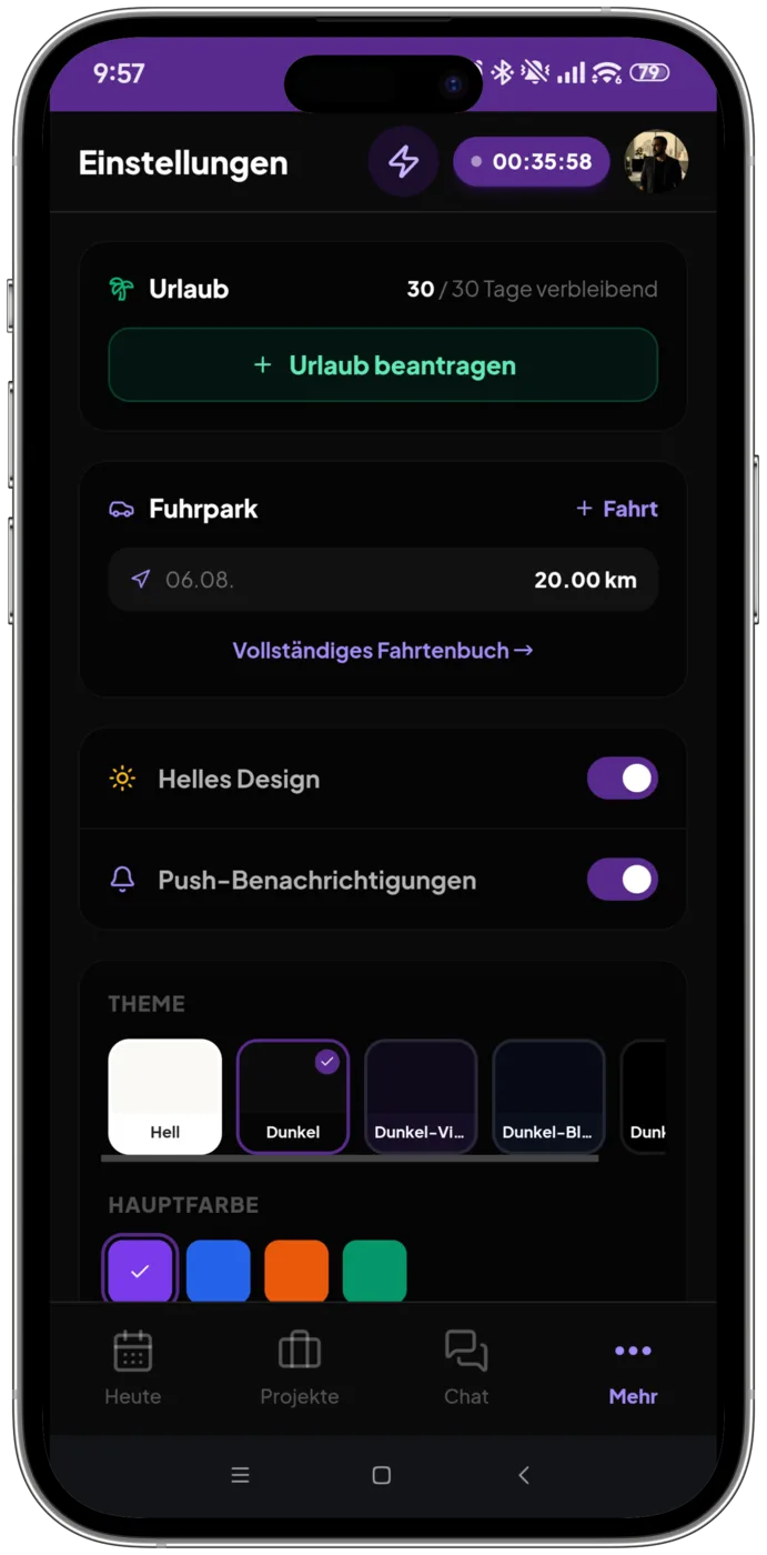 Mitarbeiter-App